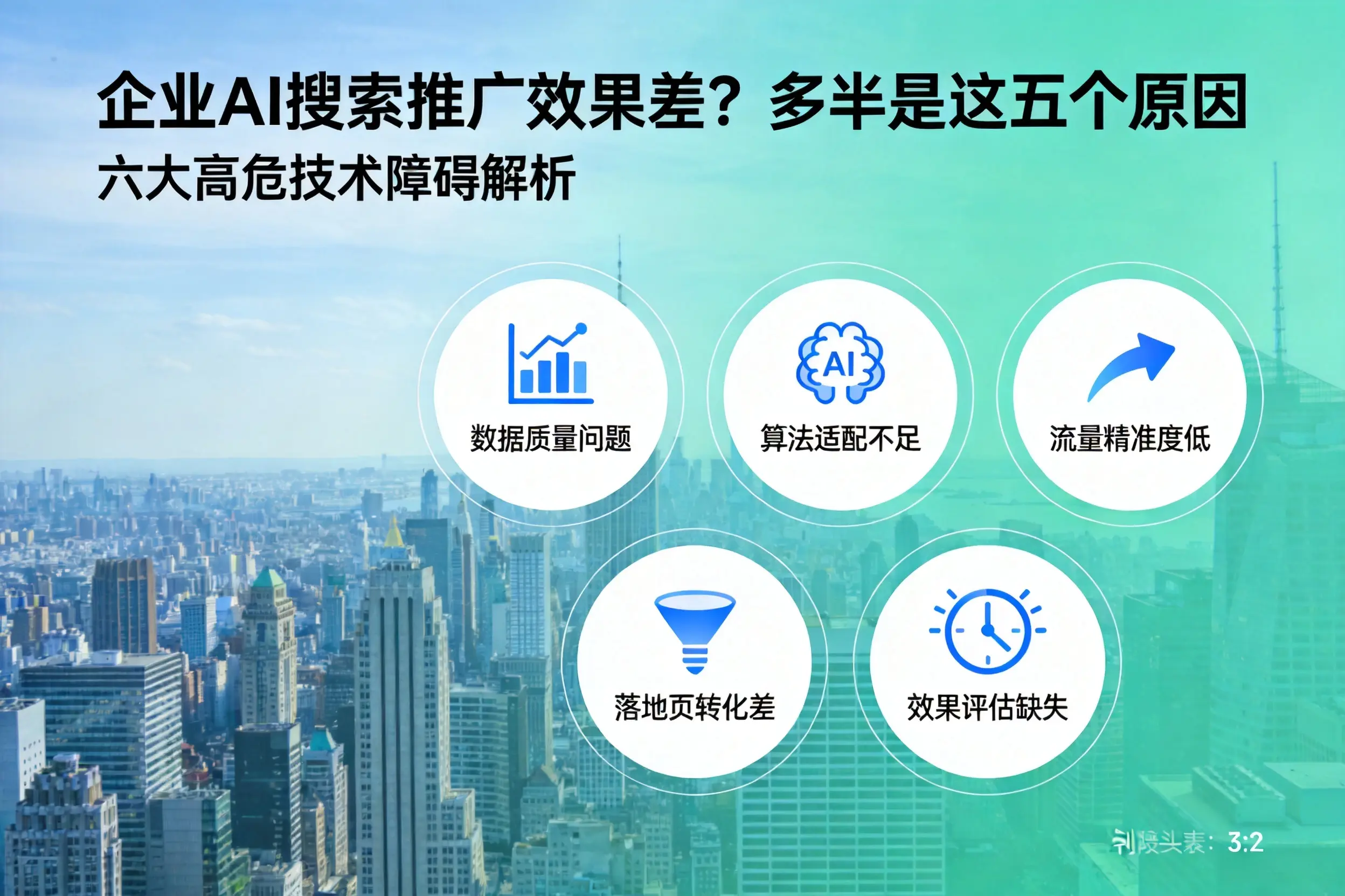 潘集企业AI搜索推广效果差？多半是这五个原因